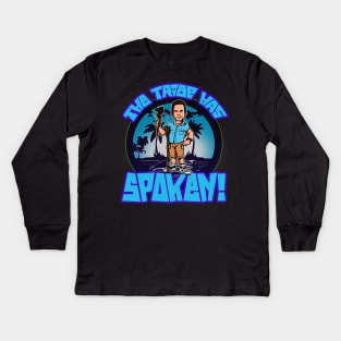 The Tribe Has Spoken Kids Long Sleeve T-Shirt